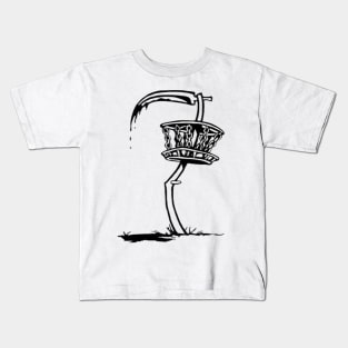 Disc golf or die Kids T-Shirt